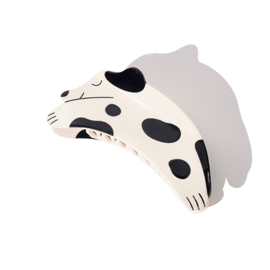 Curious Dalmatian Dog Hair Claw｜AKJK