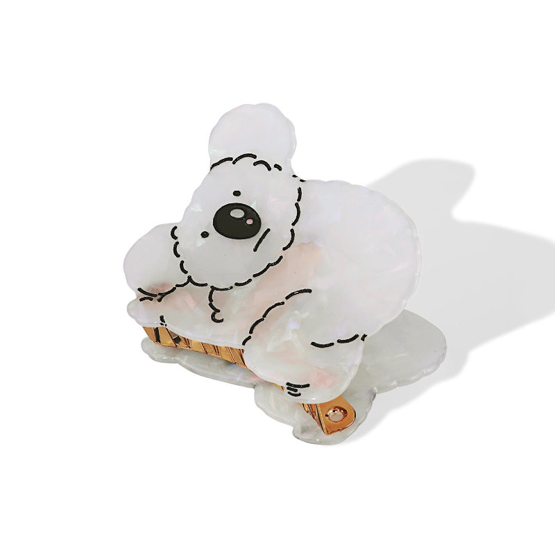Cream Koala Hair Claw｜AKJK