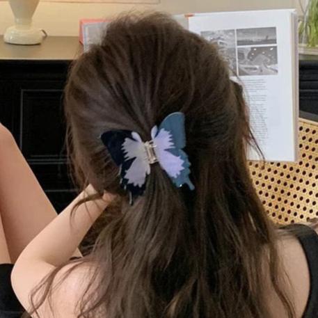 White Swallowtail Butterfly Hair Claw｜AKJK