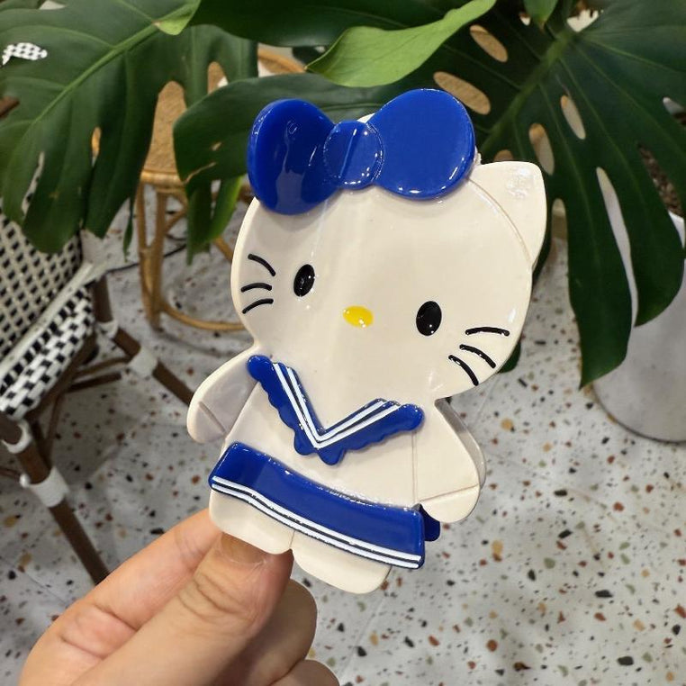 Sailor Suit Hello Kitty Hair Claw｜AKJK