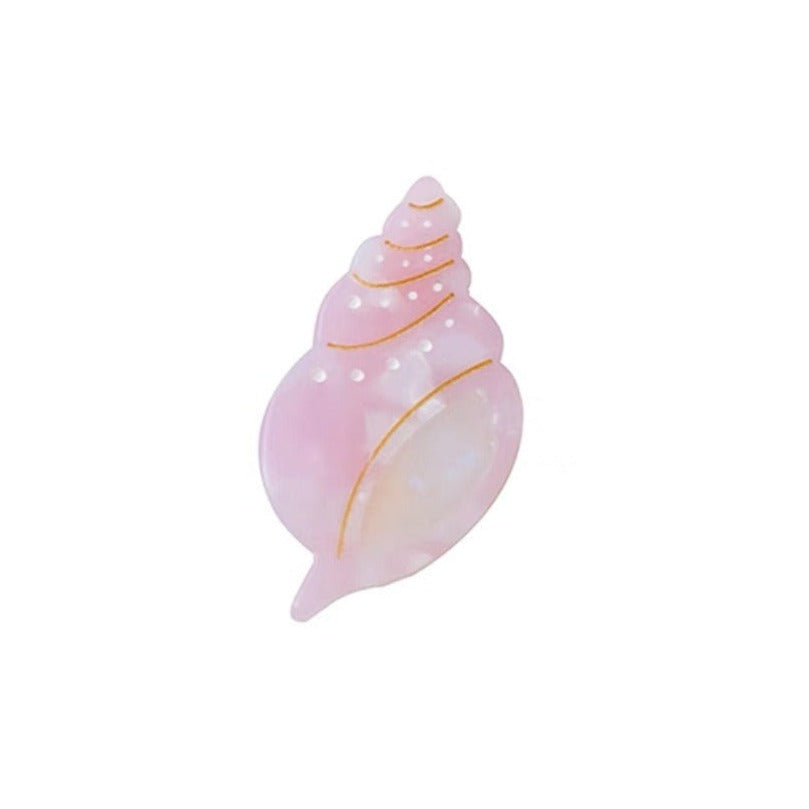 Pink Shell  Hair Clip｜AKJK