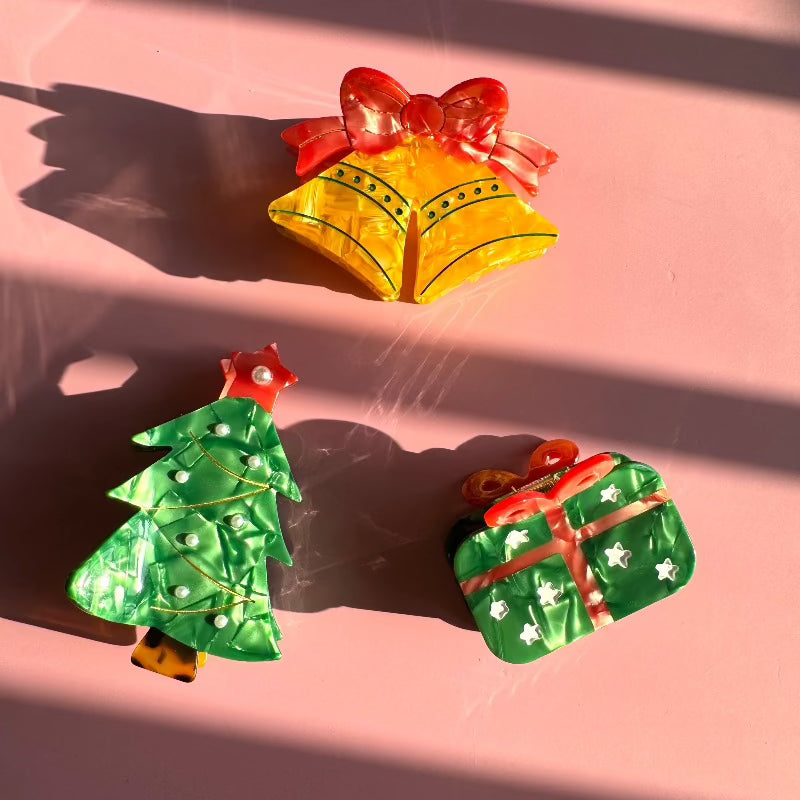 Christmas Tree Hair Claw｜AKJK