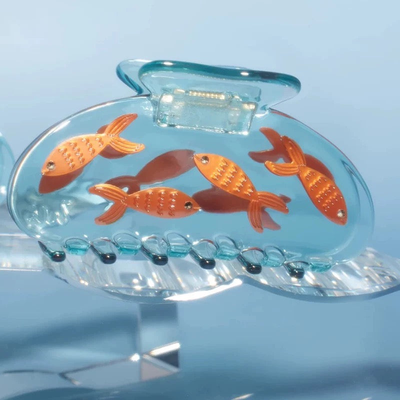 Vivid Goldfish Hair Claw｜AKJK