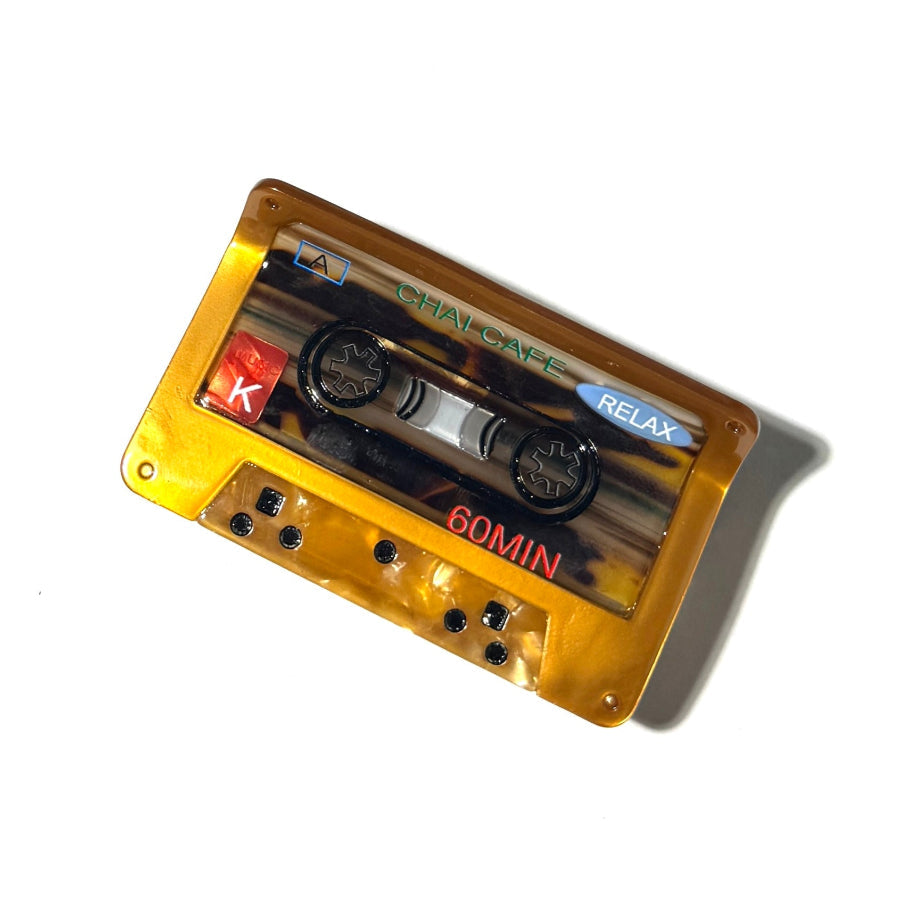 Retro Cassette Hair Claw｜AKJK