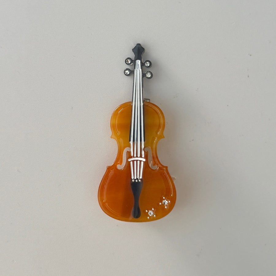 Cello-Inspired Hair Claw｜AKJK