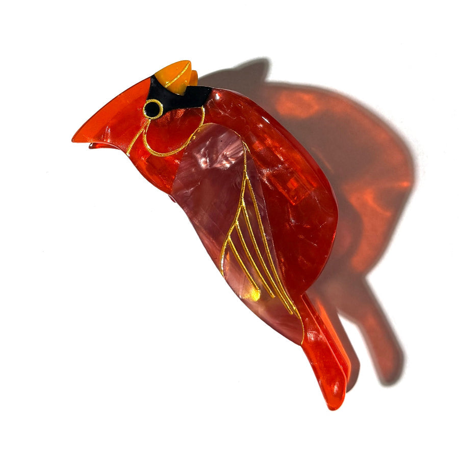 Cardinal Bird Hair Claw｜AKJK