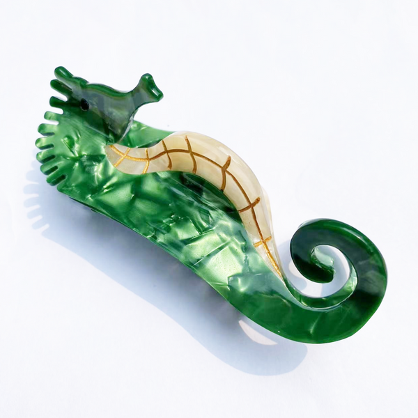 Green Hippocampus Japonicus Hair Claw｜AKJK