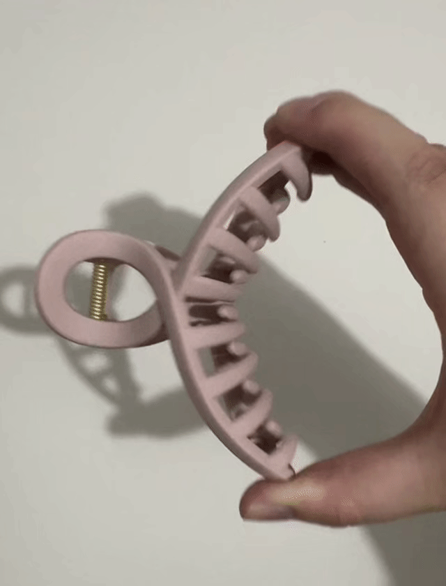 🔥 Matte Soft Silicone Hair Claw Clip | AKJK