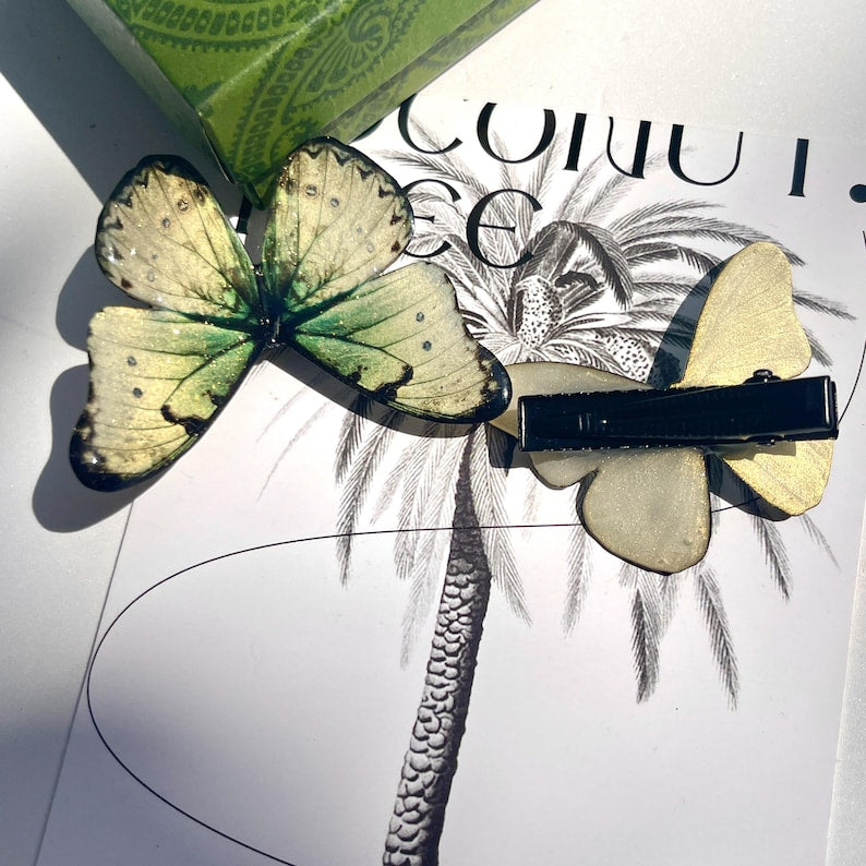 Vintage Butterfly Hair Clip
