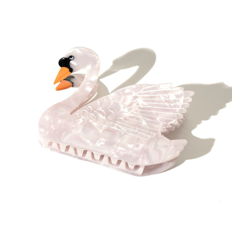 White Swan Hair Claw｜AKJK